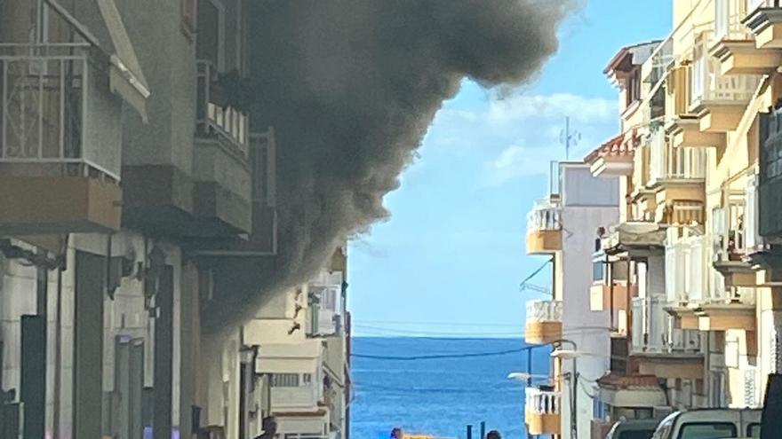 Incendio en Guía de Isora