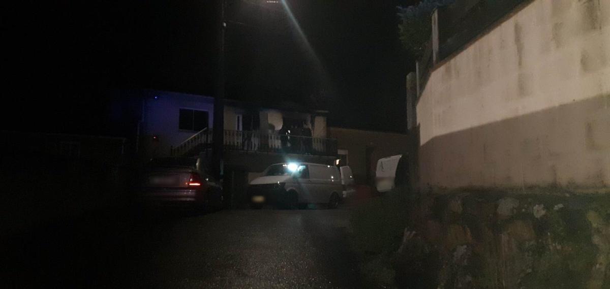 La vivienda está ubicada en la localidad carballesa de Cances Grande.