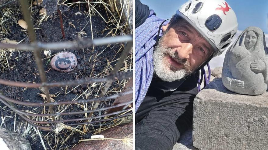 En busca de la piedra en memoria de José Luis Fuentes, ‘Churu’, en Plasencia