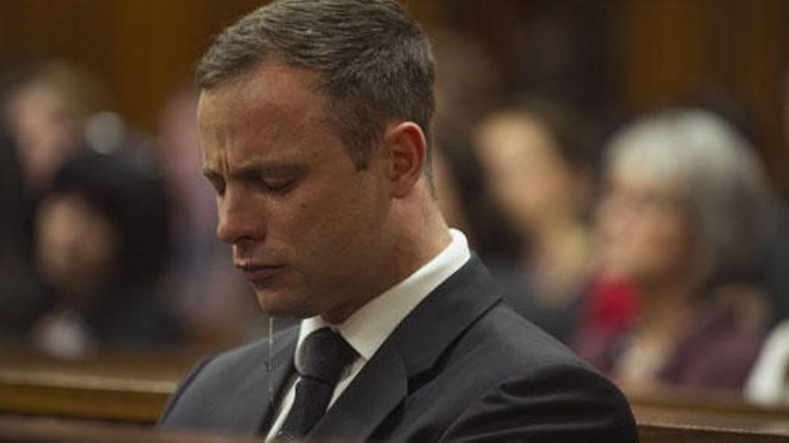 Oscar Pistorius durante el juicio