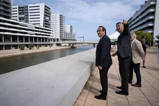 Rull elogia el futuro canal marítimo de Badalona: "Es de los proyectos más potentes de Catalunya"