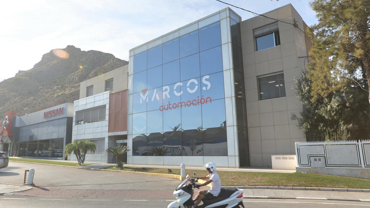 La sede central de Marcos Automoción en Orihuela.