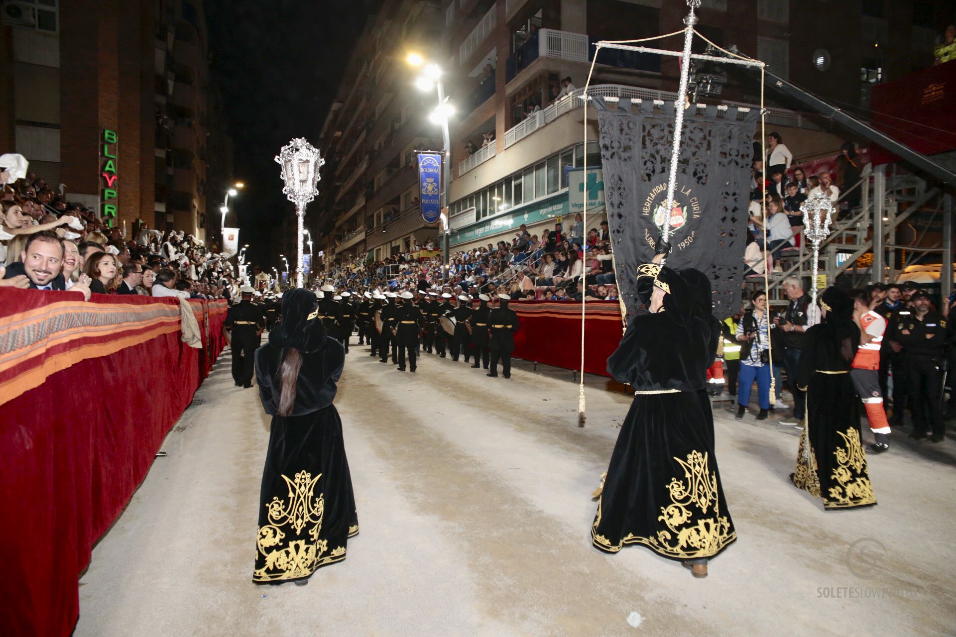 Procesión Viernes de Dolores en Lorca