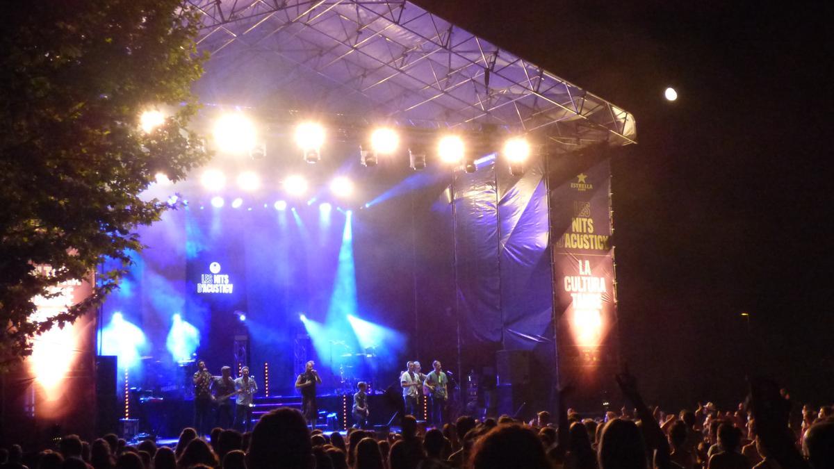 Concert de La Pegatina al Parc de les Aigües