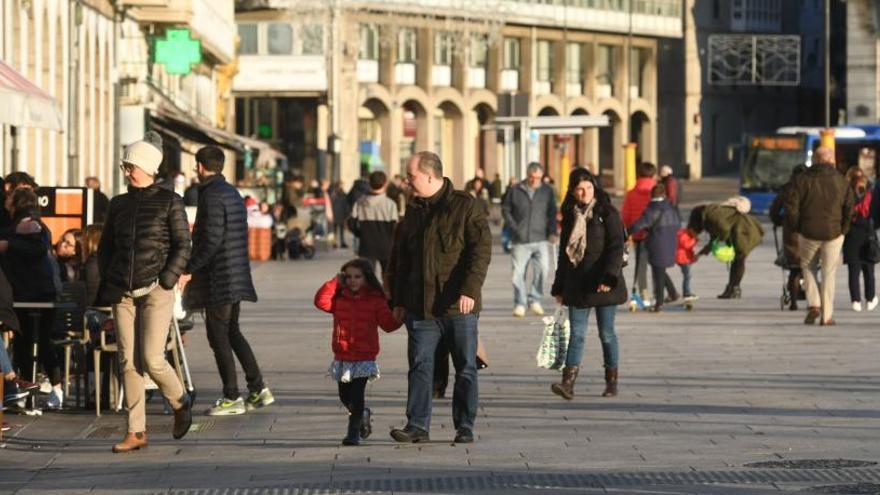 El martes persiste el anticiclón sobre Galicia y habrá cielos poco nublados