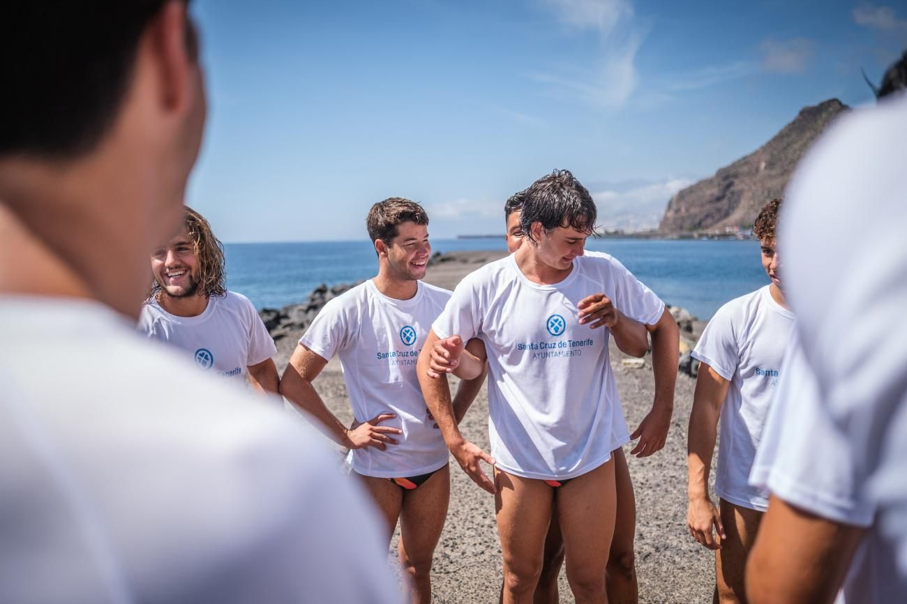 Nuevo campo de waterpolo en la playa de Las Teresitas