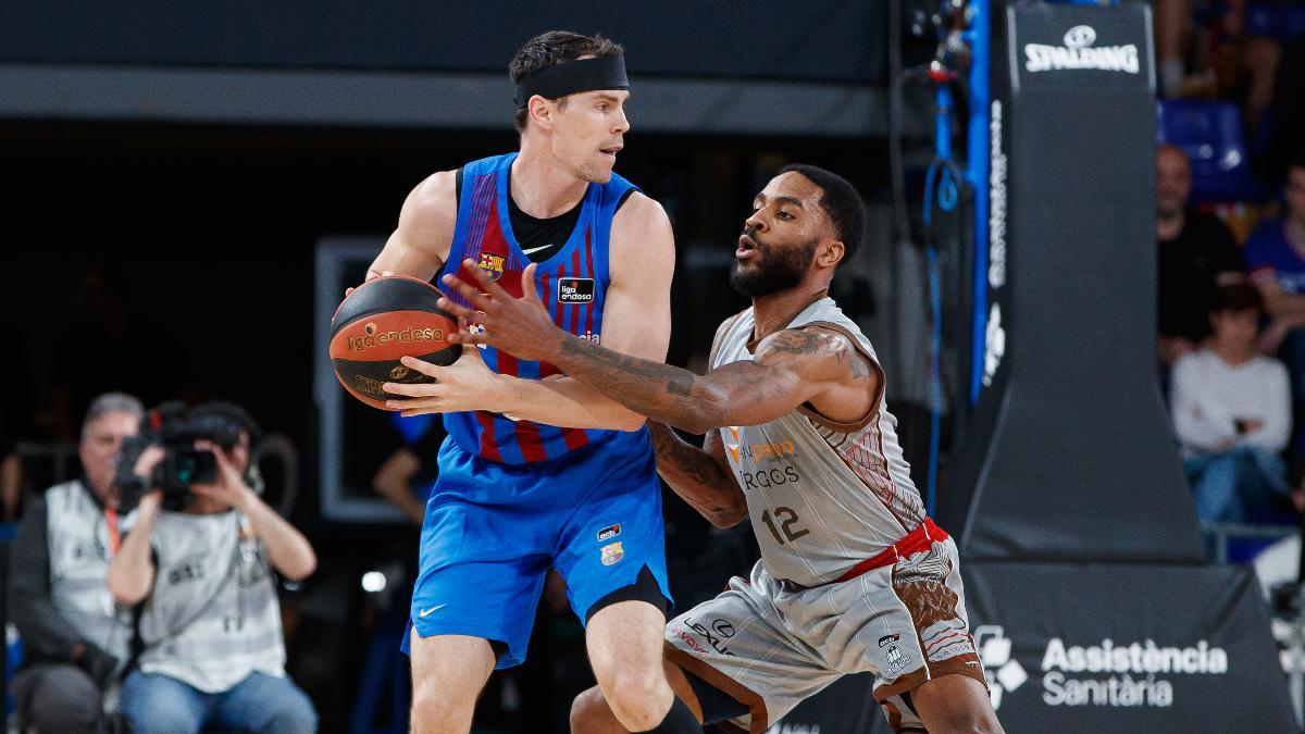 Kuric, la pasada temporada ante el Burgos