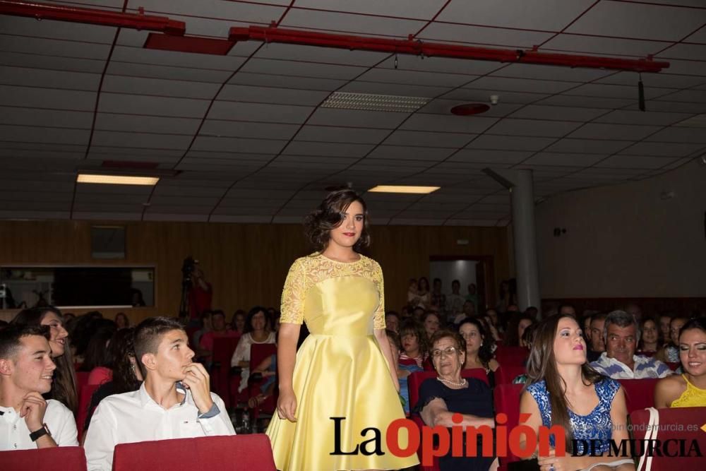 Presentación Damas de las fiestas de Cehegín