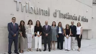 El Palacio de Justicia de Alzira prepara su apertura tras tres años en obras y un coste que ha subido a 23 millones
