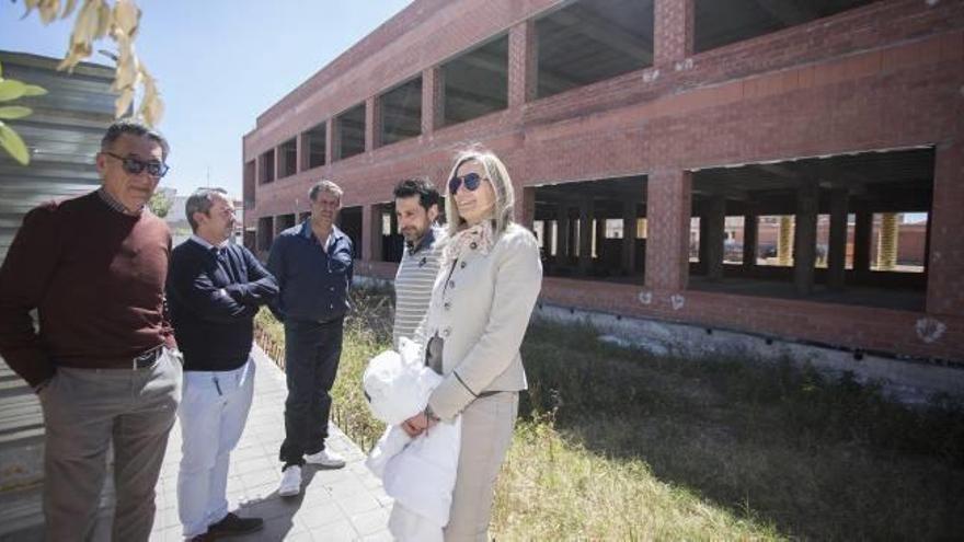 Los técnicos visitaron ayer las instalaciones del centro en Almassora.