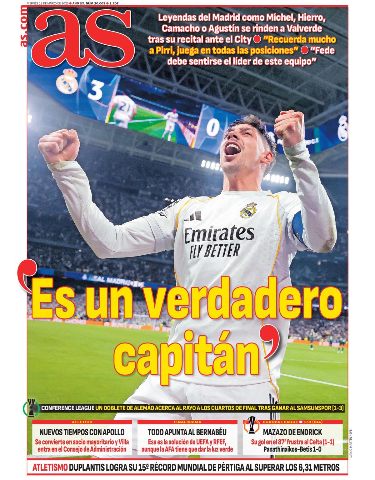 Las portadas de la prensa deportiva de hoy