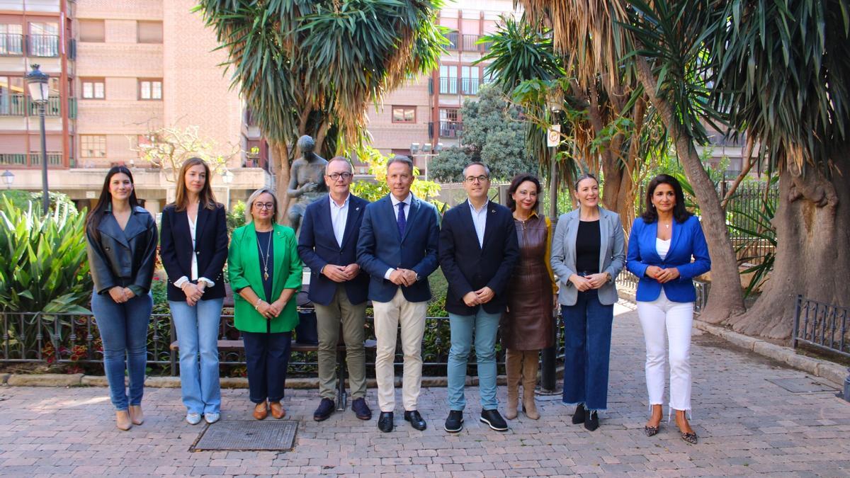 Presentación de la expedición lorquina este miércoles.