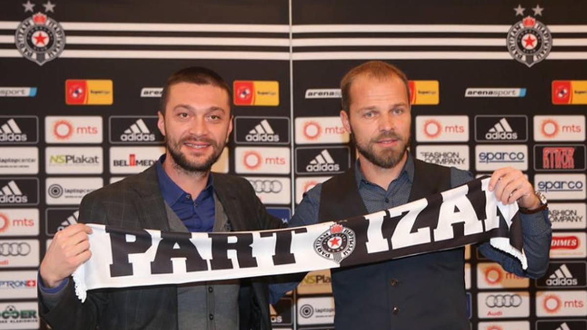 Tomic, presentado con el Partizan