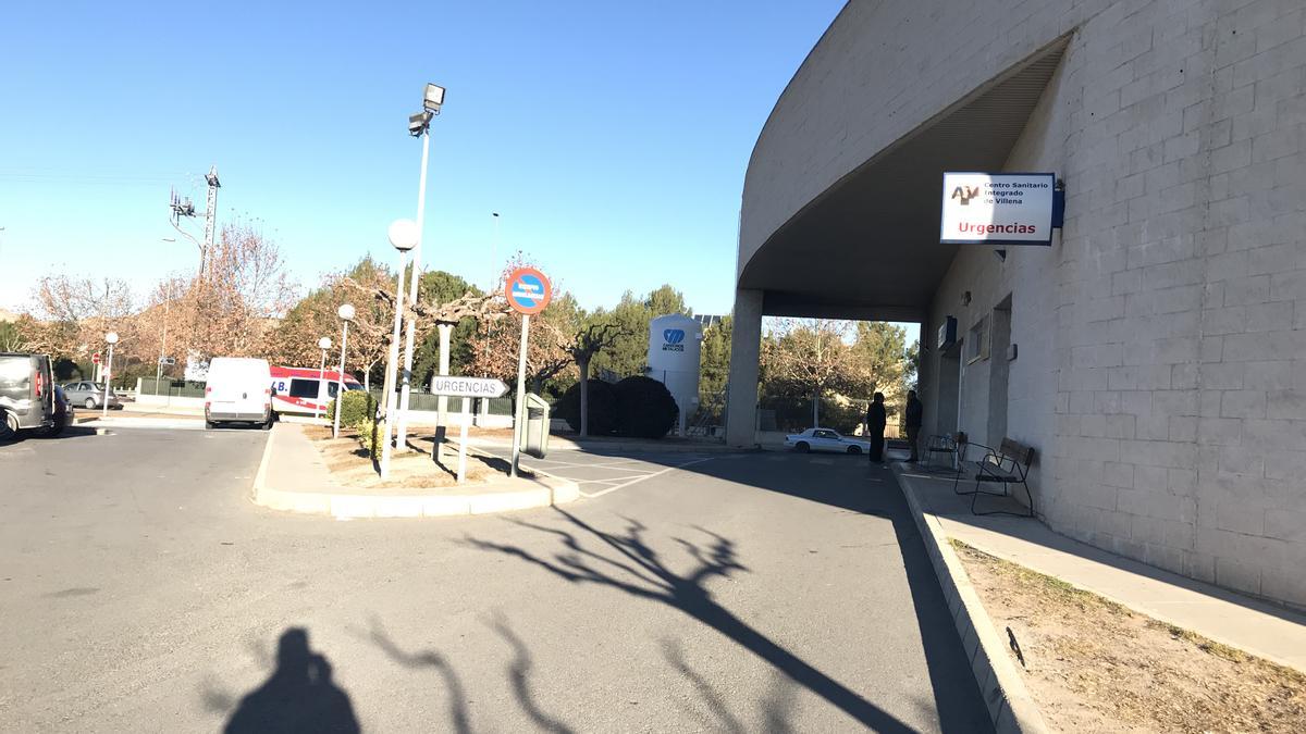 El servicio de Urgencias del Centro Sanitario Integrado de Villena.