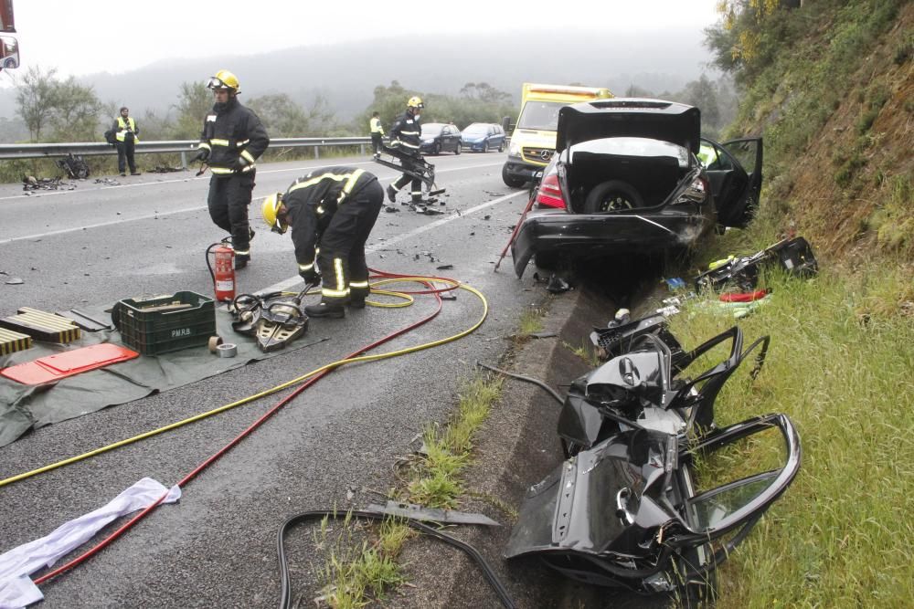 Accidente en Marín