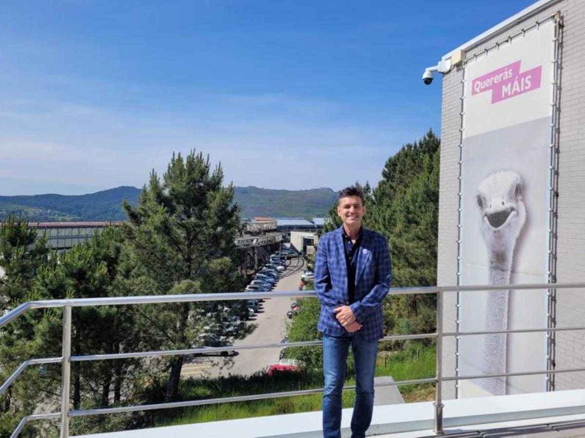 Alberto Juncales el presidentedel Atletismo Samertolaméu. | // G. NÚÑEZ