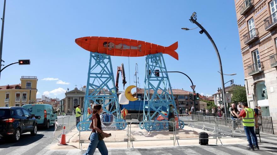 La Sardina llega al Puente Viejo de Murcia con un tercio de cerveza