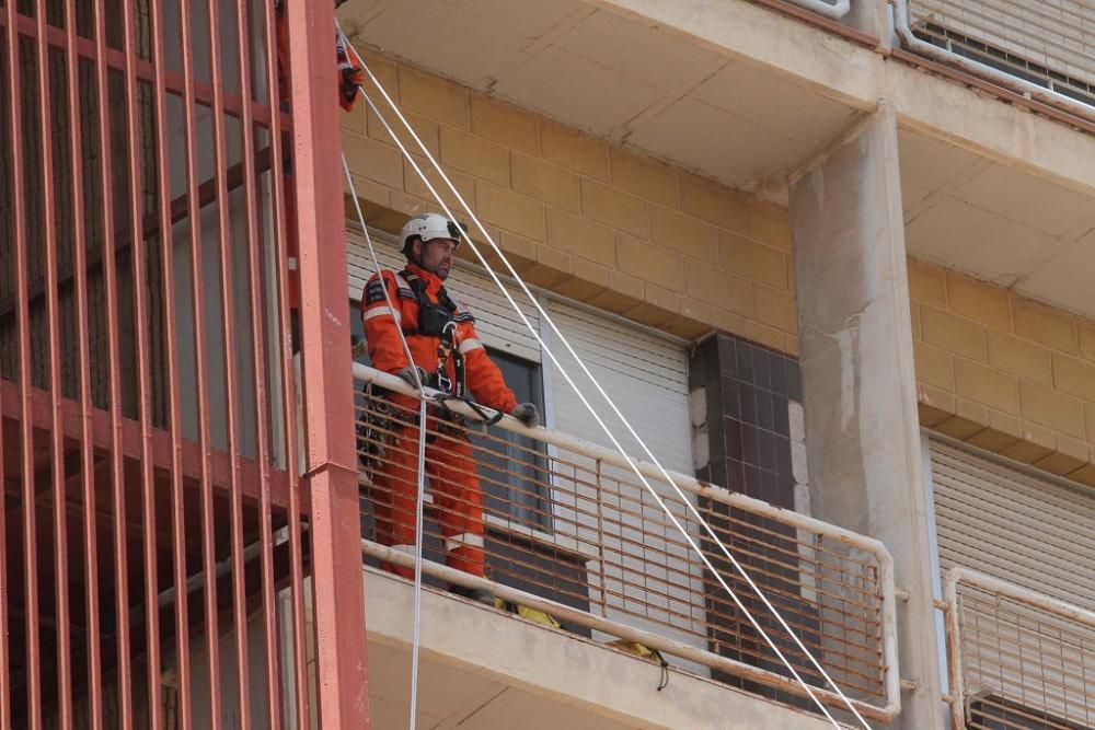 Simulacro de la UME en Cartagena