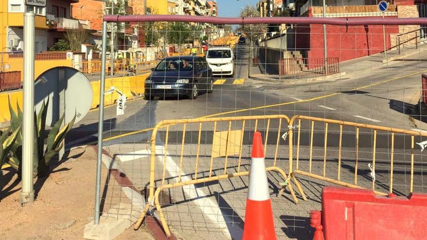 Blanes aplica canvis de circulació per la construcció de la rotonda de ca la Guidó