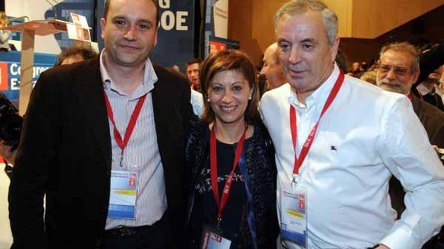 Pablo García, Elena Espinosa y Pachi Vázquez.