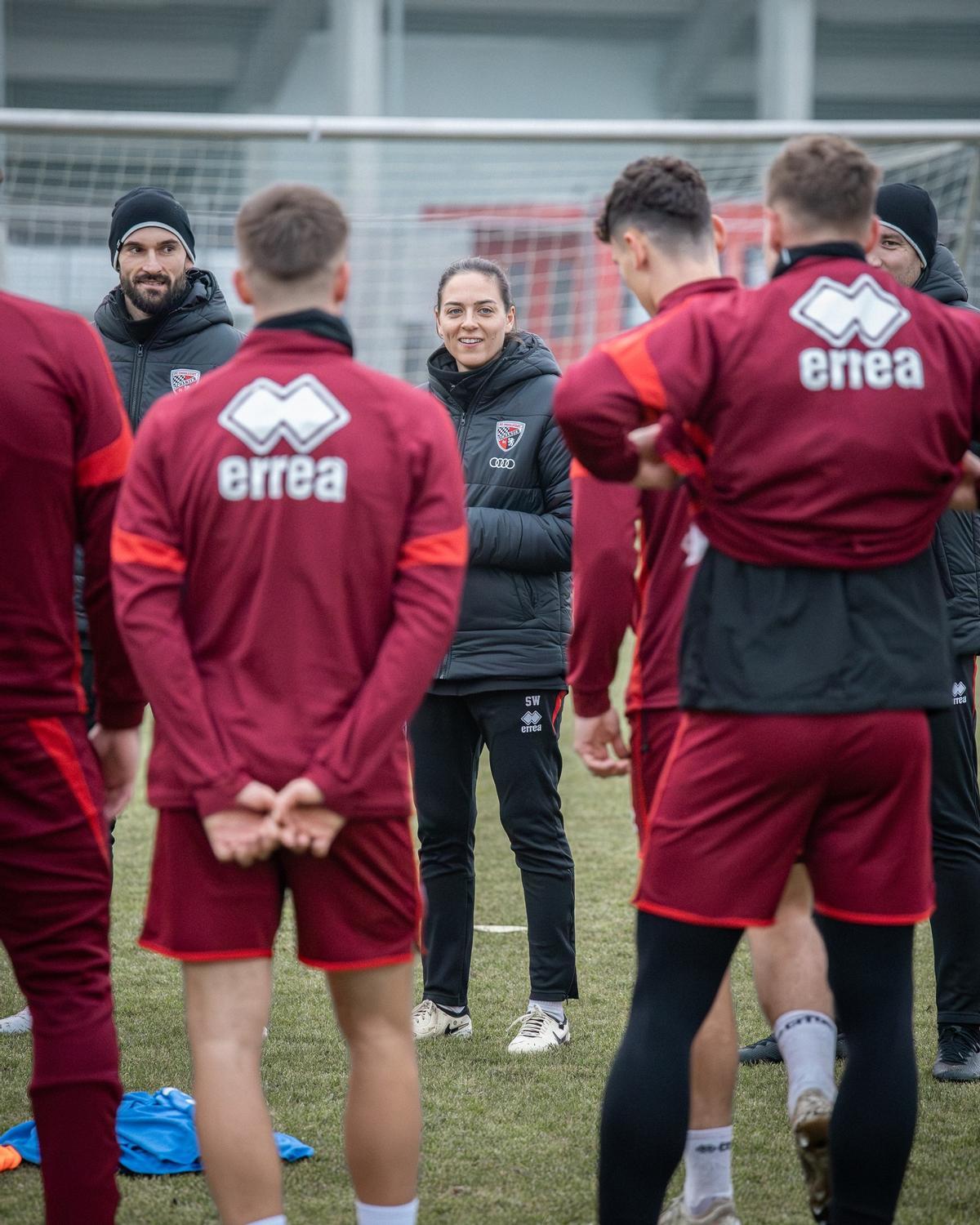Sabrina Wittmann dirige al Ingolstadt alemán desde hace dos temporadas.