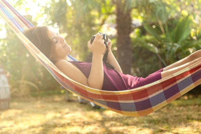 ¿Qué tal una siesta en hamaca?