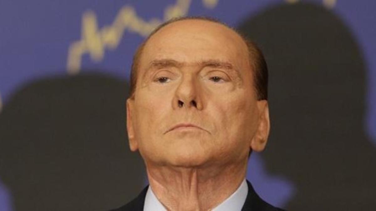 Berlusconi, en un acto público reciente.