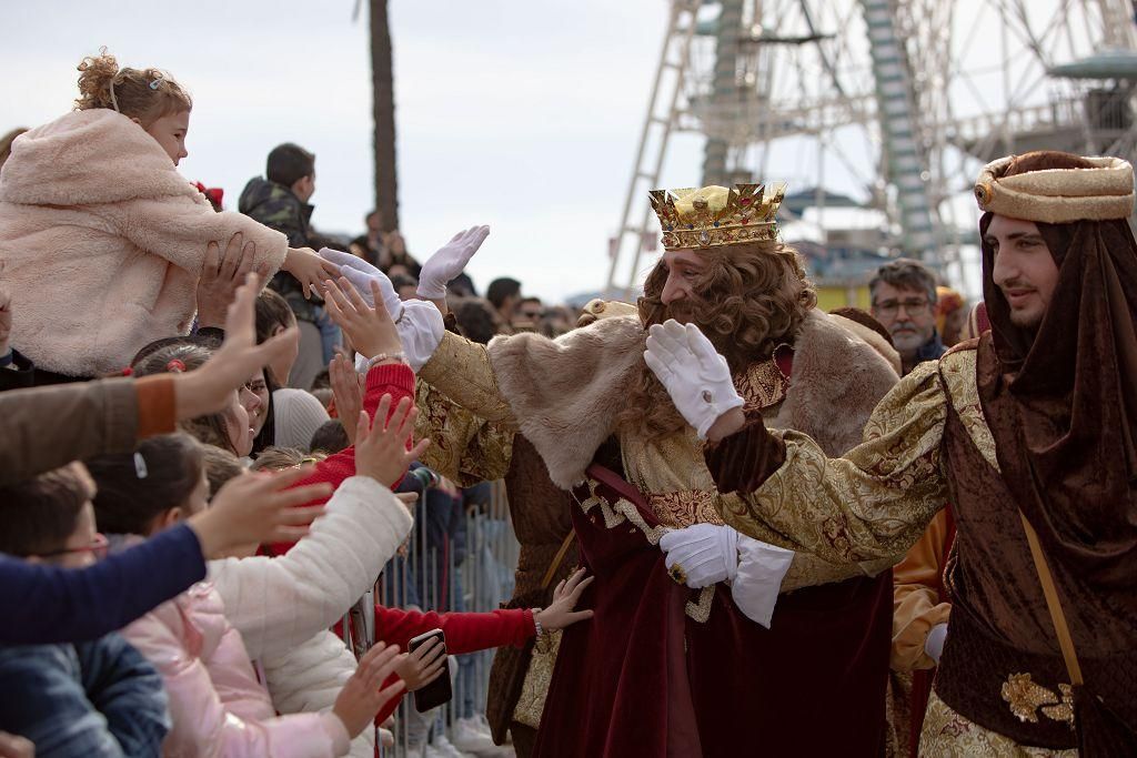 El desembarco en Cartagena de los Reyes Magos, en imágenes