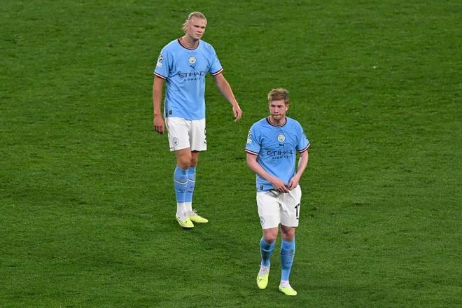 Las mejores imágenes de la final de la Champions entre City e Inter