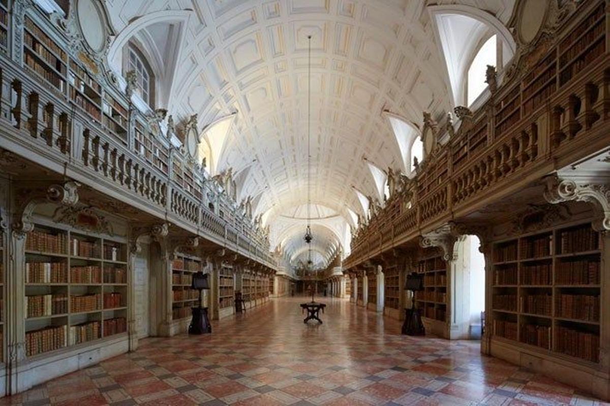 biblioteca del Palacio Nacional de Mafra,