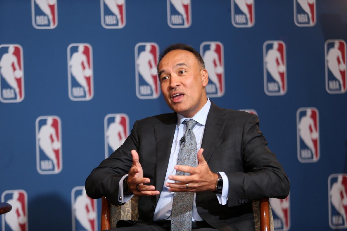 Mark Tatum, comisionado adjunto de la NBA.