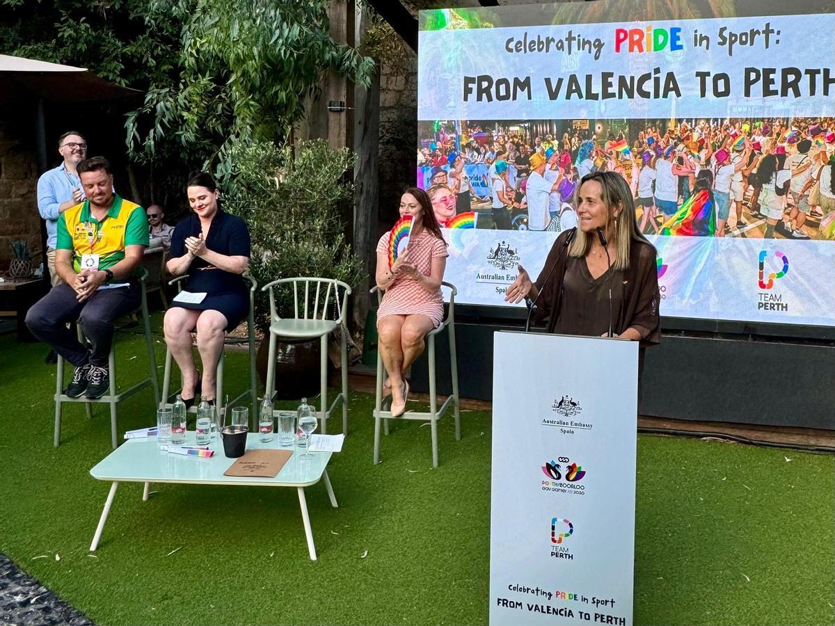 Intervención de la concejala de Turismo, Paula Llobet.