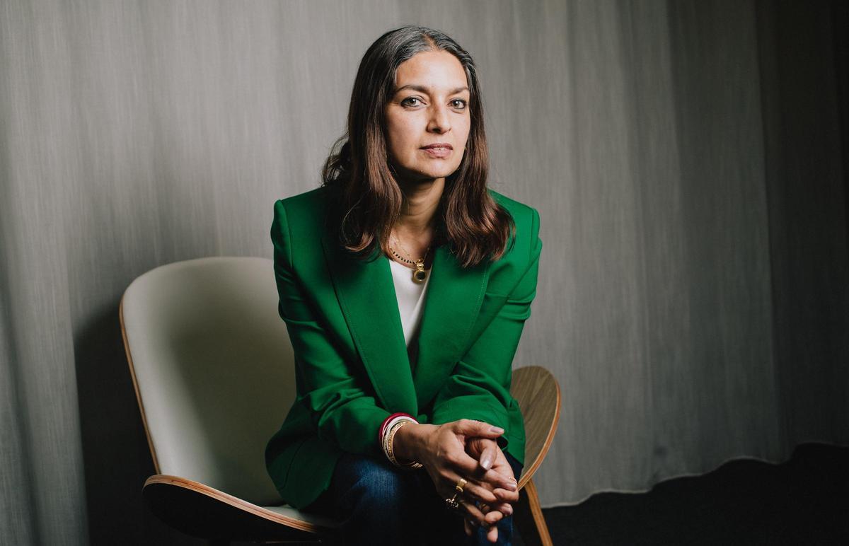 La escritora Jumpa Lahiri.