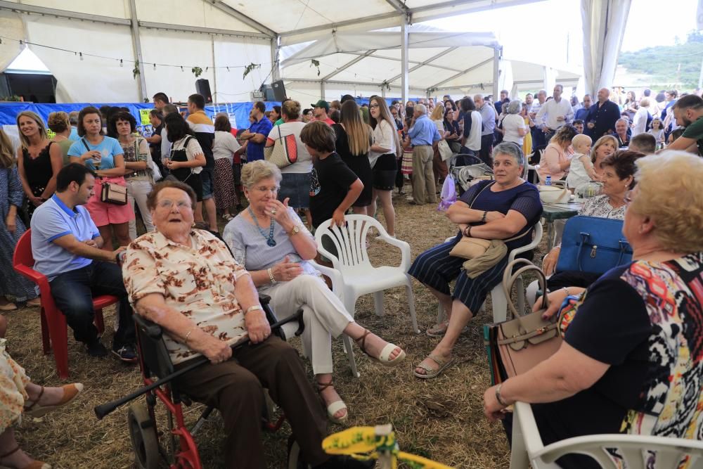 Subasta del ramo y corderada de las fiestas de Santullano de Las Regueras