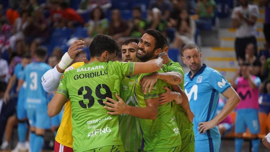 Victoria de prestigio del Mallorca Palma Futsal ante Movistar Inter en su estreno en Son Moix