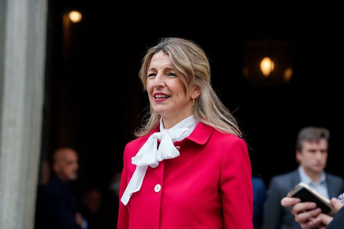 Yolanda Díaz apunta a la prohibició dels acomiadaments entre les mesures del pla anticrisi del Govern