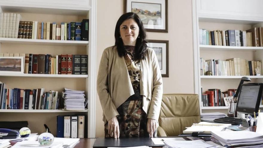 Carmen López, presidenta de la Comisión del Turno del ICAIB.