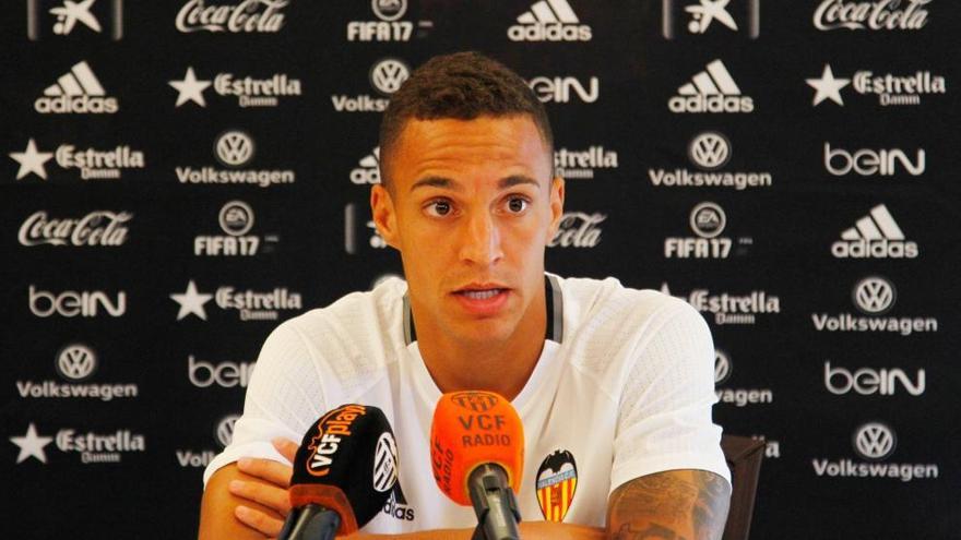 Rodrigo Moreno comparece en rueda de prensa en Venlo (Holanda)