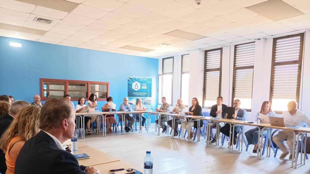 Un momento de la jornada de trabajo del Think Tank de Economía Azul