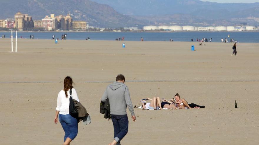 El tiempo en Valencia anuncia temperaturas casi primaverales.