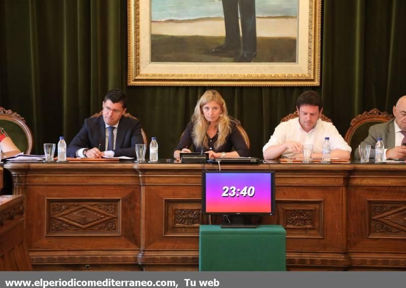 Primer pleno de la legislatura en el Ayuntamiento de Castelló