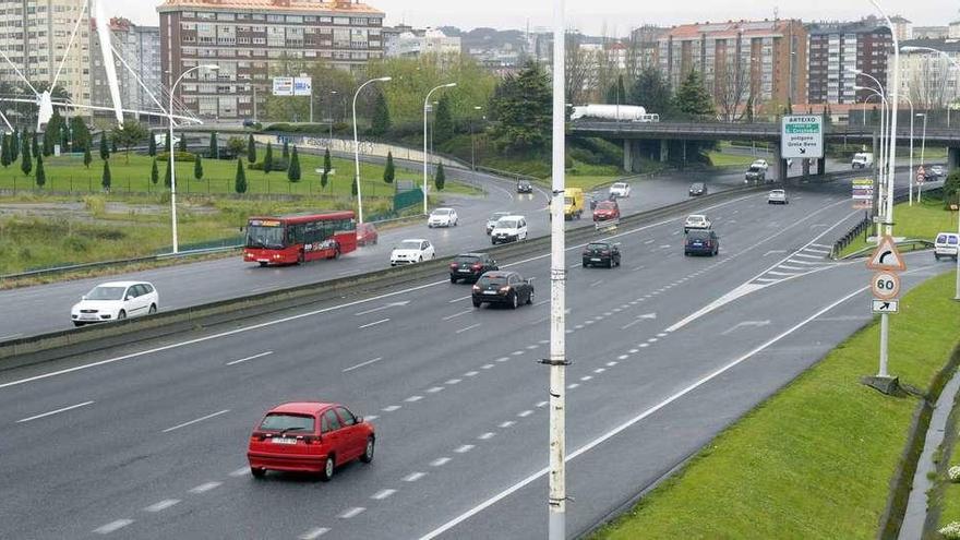 Tramo de Ponte da Pedra en la avenida de Alfonso Molina, en el que comenzarán los trabajos de remodelación del vial.