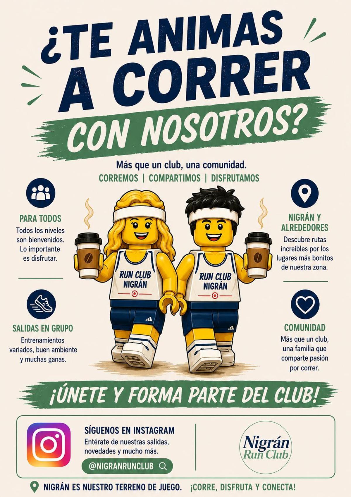 Cartel de Nigrán Run Club.