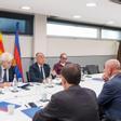 Reunión de la junta directiva del Barça presidida por Rafa Yuste