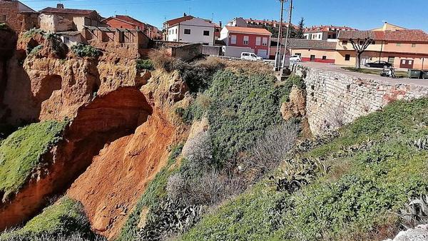La erosión provoca nuevas cesiones en el Puerto de la Magdalena de Toro -  La Opinión de Zamora