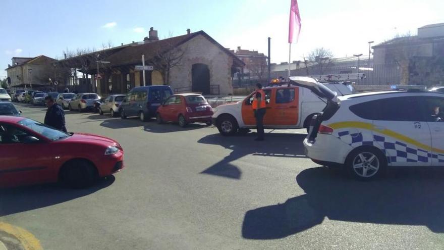 La estación de Inca, cerrada casi una hora por una mochila sospechosa