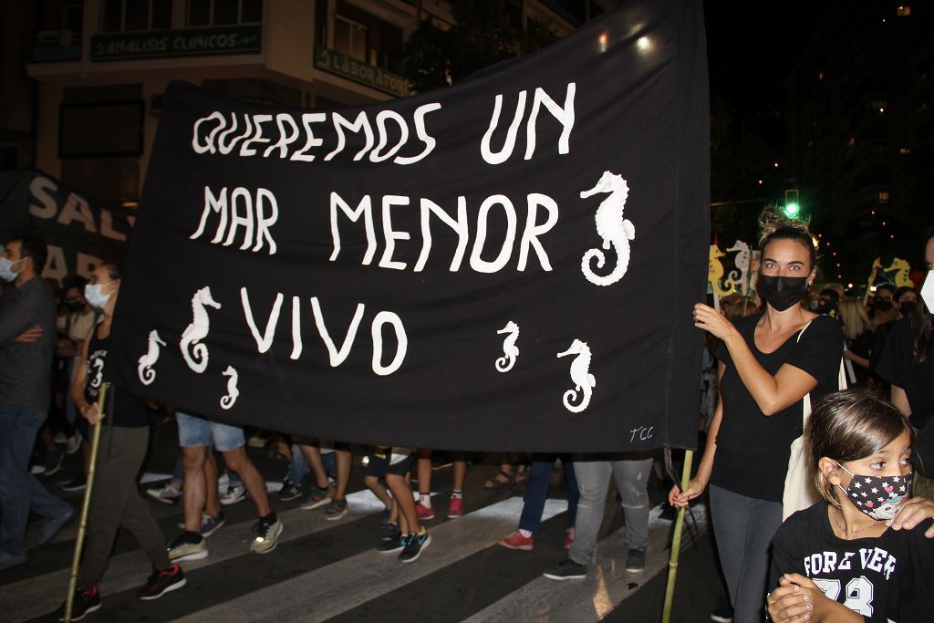 Manifestación por el Mar Menor en Murcia