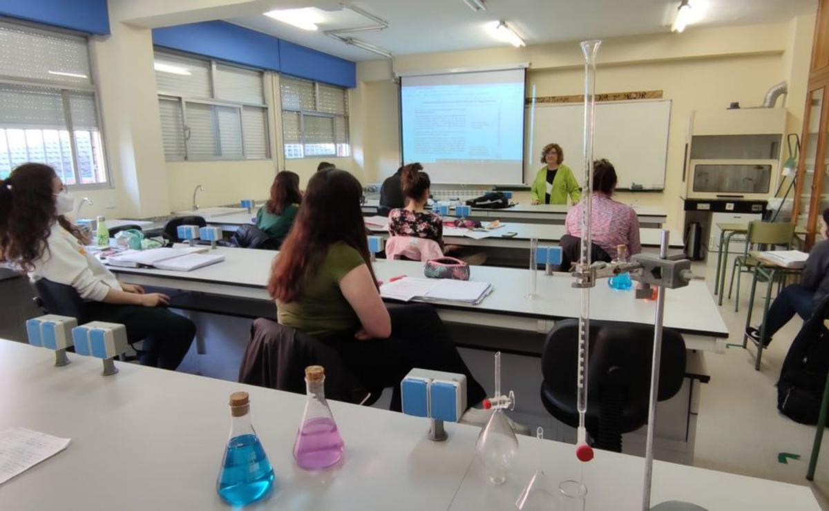 Uno de los laboratorios del instituto.