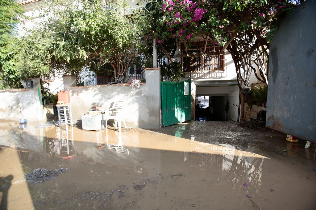 Estas son las imágenes que deja la DANA a su paso por Águilas