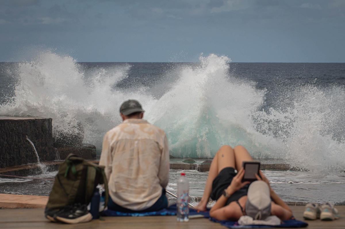 Oleaje en el norte de Tenerife